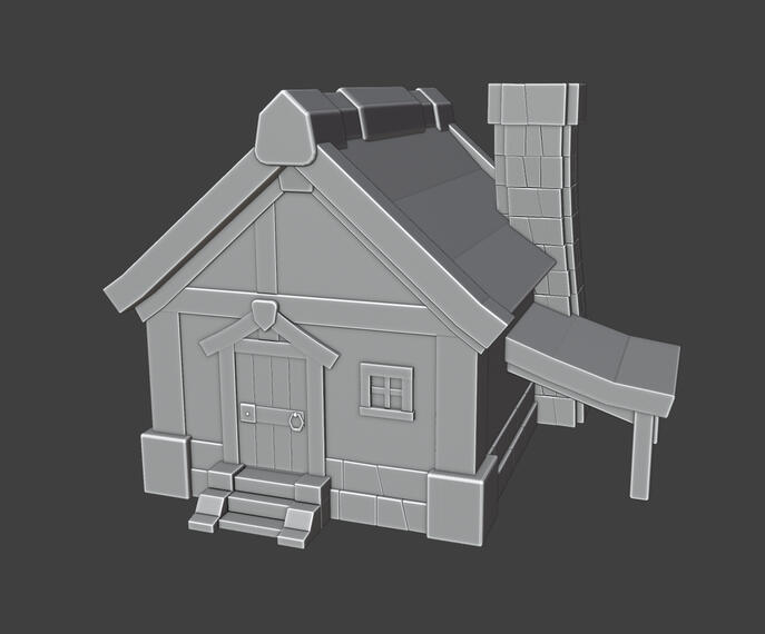Low Poly House